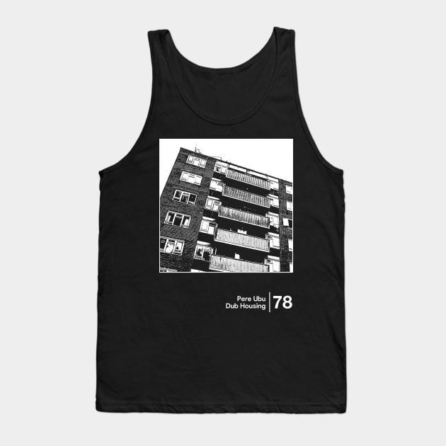 Pere Ubu / Minimalist Graphic Artwork Design Tank Top by saudade